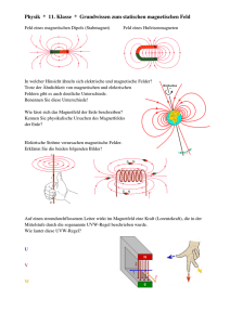 Das Magnetfeld Der Erde